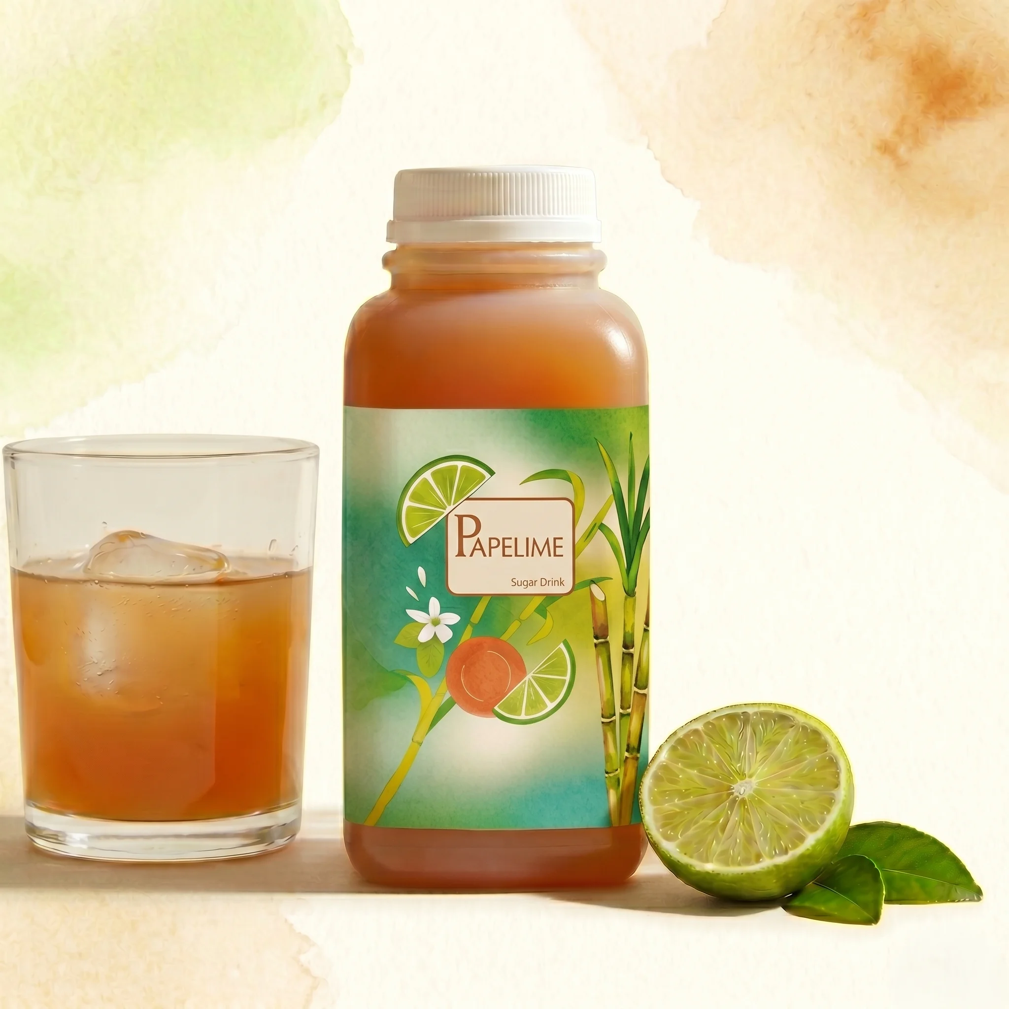 Papelime 12 oz bottle